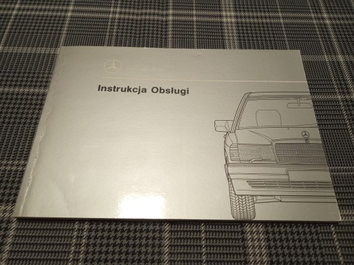 Mercedes 190 W-201 C Класс Руководство по эксплуатации Книга Польша PL ОРИГИНАЛ!