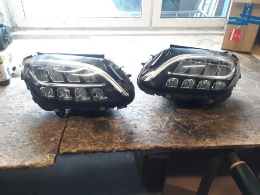 Мерседес w205 c клас фари передні підйомні