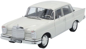 Mercedes 220 S W 111 (1959-1965) МОДЕЛЬ 1:18 серо-белый