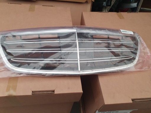 Mercedes w222 подъемная решетка радиатора камера distronic