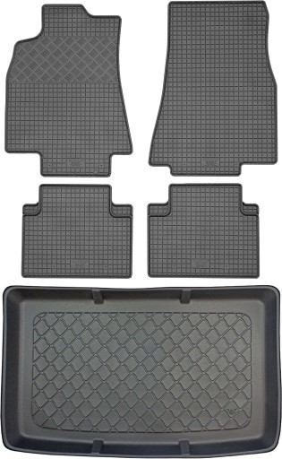 Mercedes A-Class W169 HB 2004-2012 SET - Коврик в багажник + коврик для ног