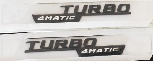 Mercedes A45 CLA GLA черные марки Turbo 4Matic