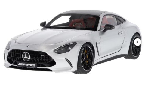 Mercedes-AMG GT 63, C192 МОДЕЛЬ 1:18 СЕРЕБРЯНЫЙ ВЫСОКОТЕК