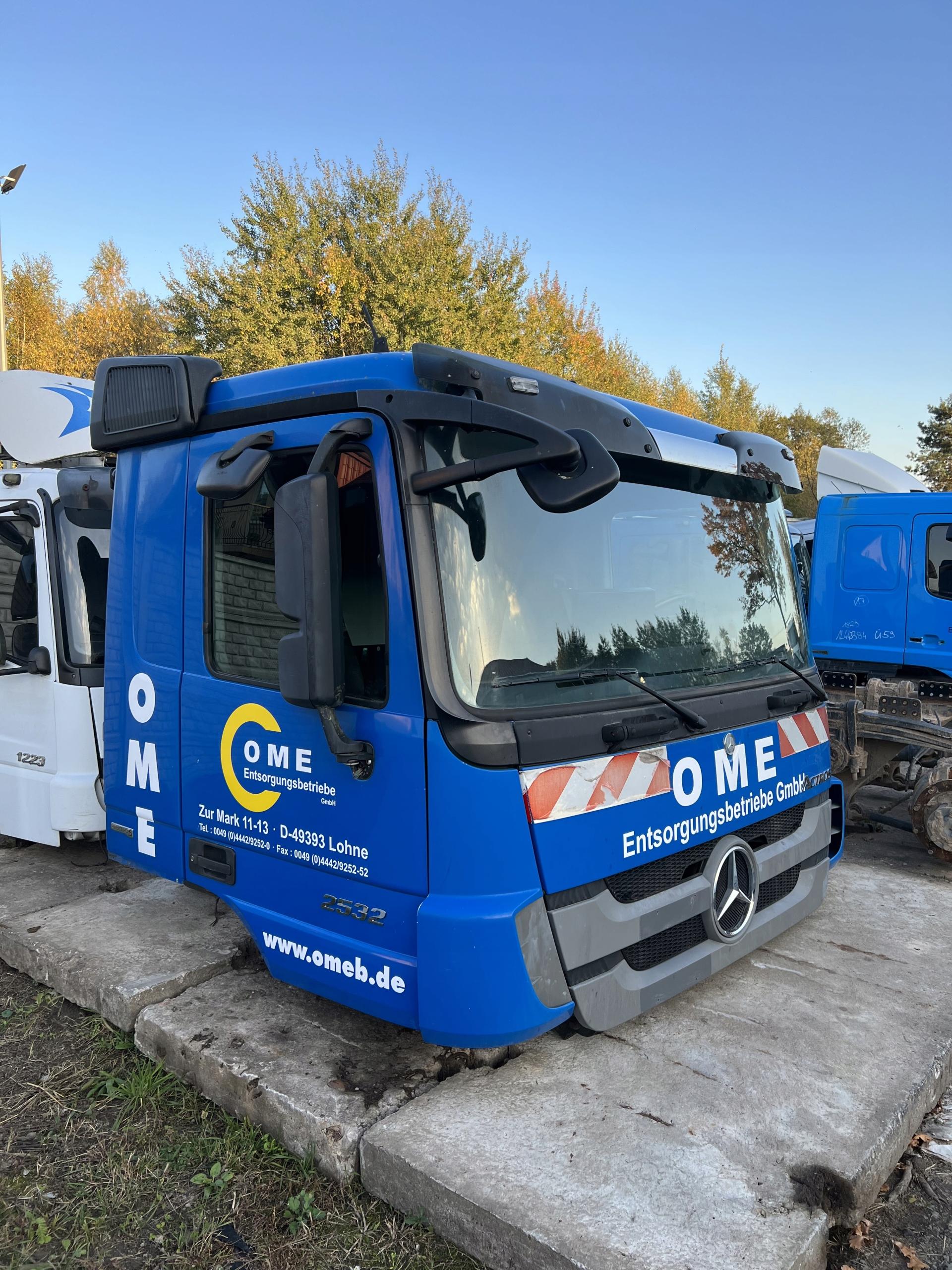 Mercedes Actros MP3 будівельна кабіна