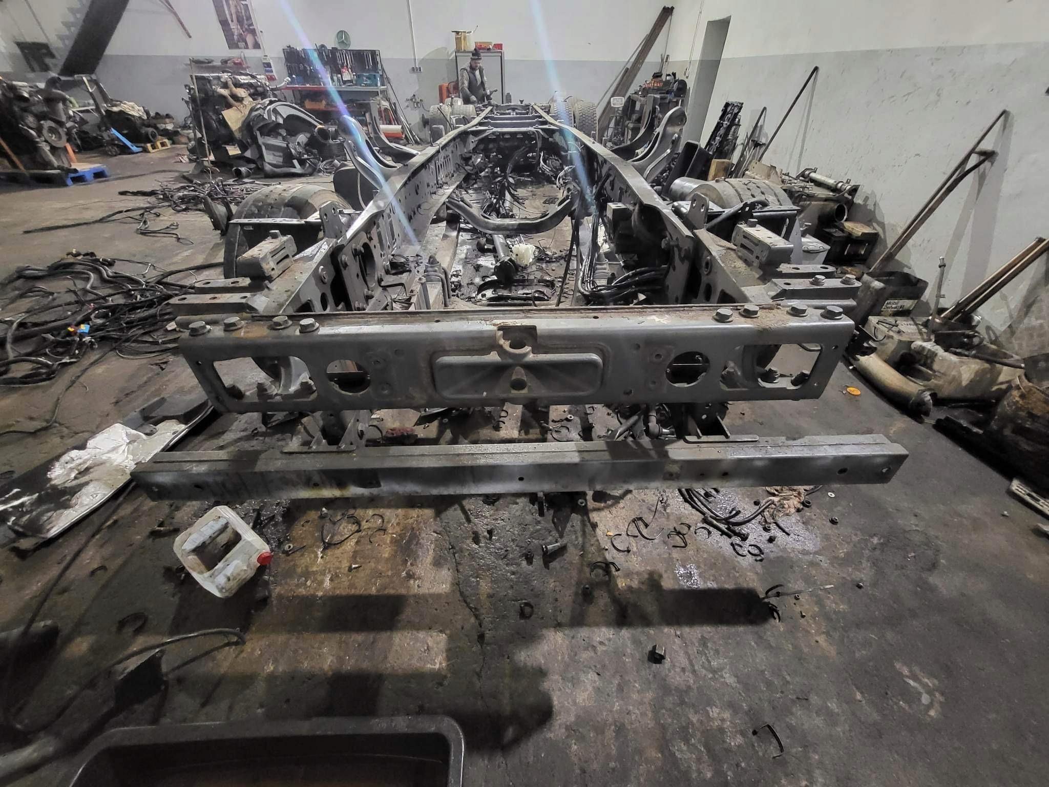 A9303100322 - Mercedes Actros промінь армування рами