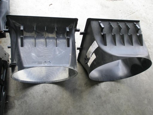 A9706208499/01 - Mercedes Atego в 970 решітка радіатора корпус вентилятора тунель оригінал Me