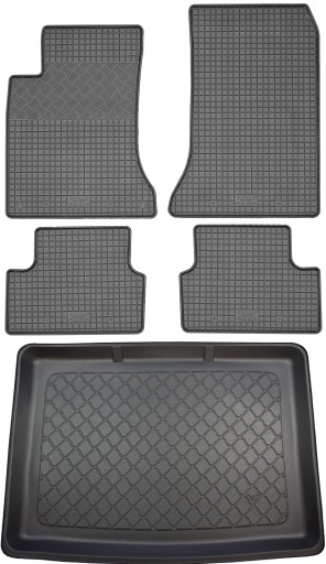 Mercedes B-Class W246 2011-2018 КОМПЛЕКТ - Коврик в багажник + коврик для ног