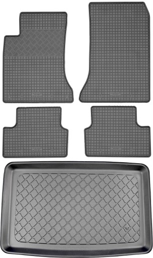Mercedes B-Class W246 HB 2011-2018 SET - Коврик в багажник + коврик для ног