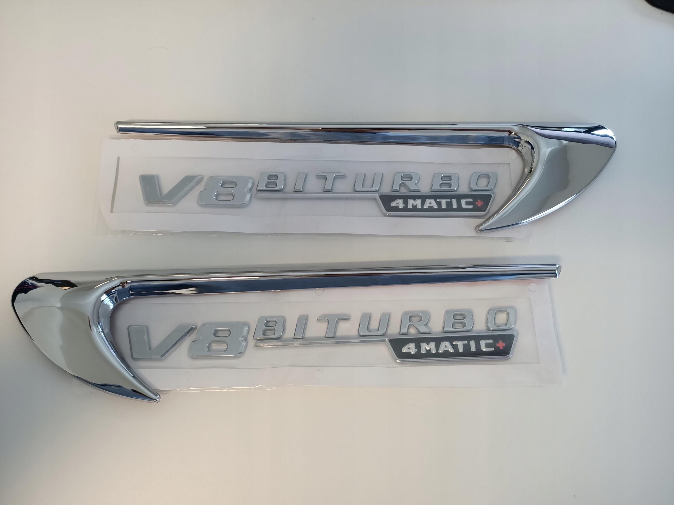 Mercedes BENZ AMG BITURBO 4MATIC + боковые накладки