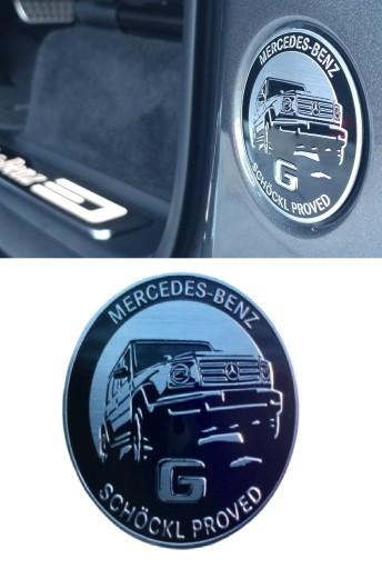 Mercedes BRABUS G-Class SCHOCKL PROVED эмблема