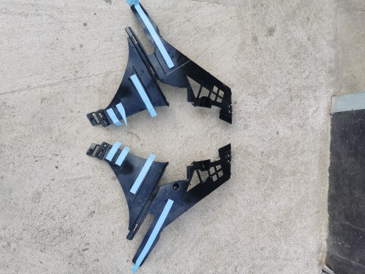 A1188853601 - Mercedes-Benz CLA C118 Накладка бампера передняя правая и левая, комплект