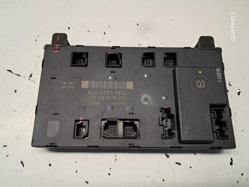 Mercedes-Benz CLK W209 Модуль контроллера левой двери 2098201926