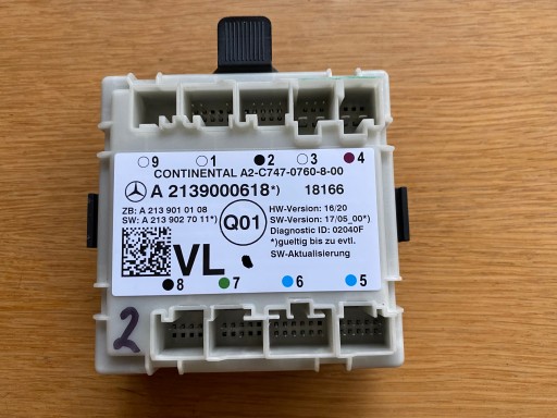 Mercedes-Benz E W213 модуль двері контролер A2139000618