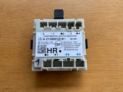 Mercedes-Benz E W213 модуль управління дверима a2139001618
