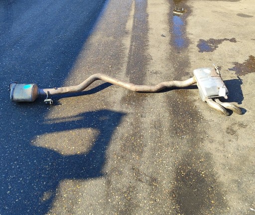 A1664901900 - Mercedes-benz gle (w166 - c292) 2016 полный глушитель