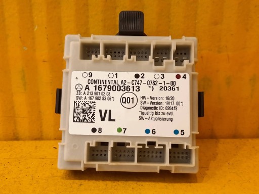 Mercedes-Benz GLE W167 модуль управления дверью A1679003613