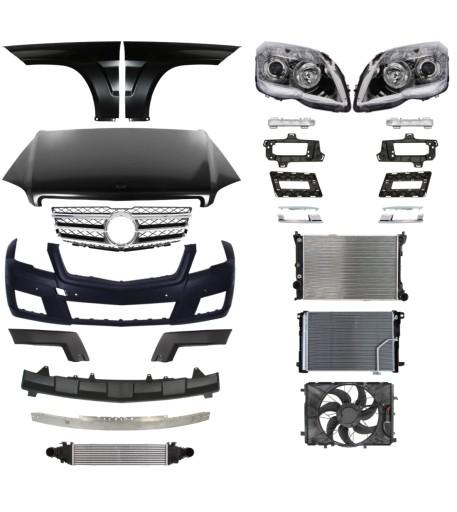 Inny400 - Mercedes Benz GLK X204 08-12 Ремень бампера крыло