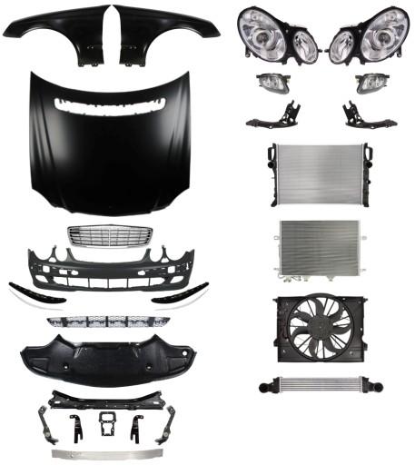 3201 - Ремінь капота Mercedes Benz E-Class W211 02-06