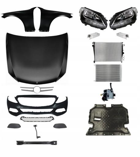 Inny668 - Mercedes C Class W205 2014+ ЛАМПА НА БАМПЕР КАПОТ