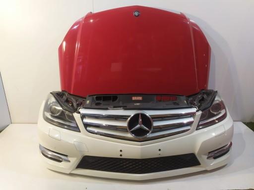 Mercedes C W204 LCI AMG Ремінь на капот бампера - 15446