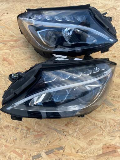 Mercedes C class w205 передні фари performance w205