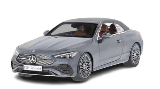 Mercedes CLE Cabriolet, AMG Line, A236 МОДЕЛЬ 1:18 «Серый графит»