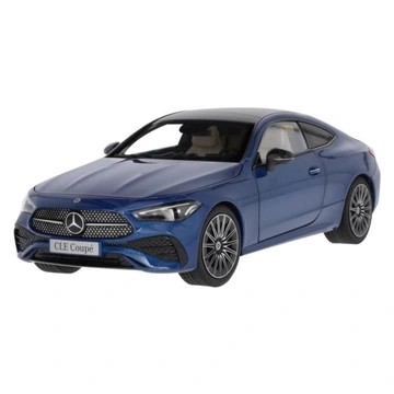 Mercedes CLE Coupé, AMG Line, МОДЕЛЬ C236 1:18 призрачно-синий