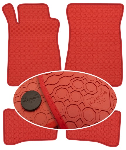 Mercedes CLK A208 Cabrio 97-02 гумові килимки PrimeLiner