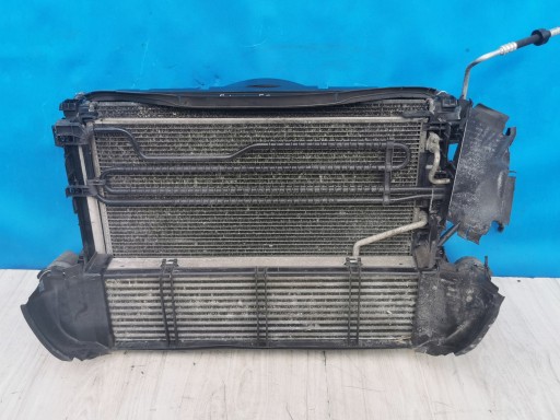 Mercedes E-Class W212 09/13 Комплект вентилятора радиатора 2.2 CDI Автомат