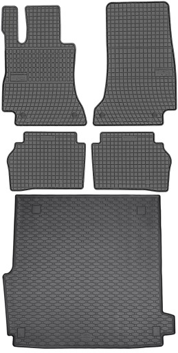 Mercedes E-Class W213 Kombi 2016-2023 гумові килимки + килимок в багажник