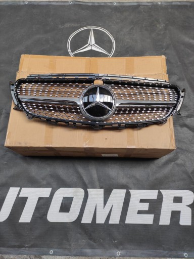 Mercedes E W213 Решетка DIAMOND SILVER AMG 2016 <