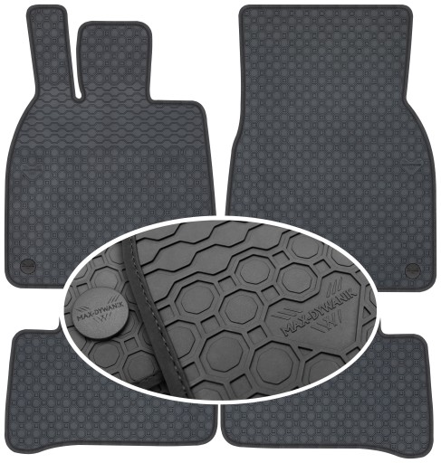 Mercedes EQE V295 2022 р.в. Гумовий килимок PrimeLiner - Чорний