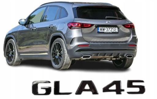 Mercedes эмблемы GLA 45 Черная вспышка AMG