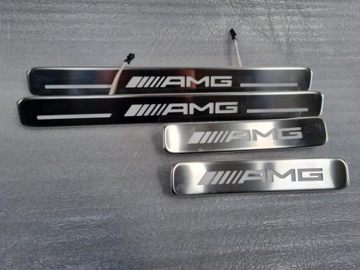 463121101 - Mercedes G-Class G63 W463 AMG боковые юбки