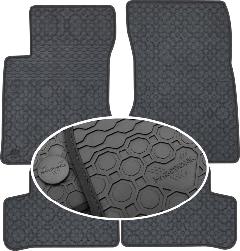Mercedes GLA II H247 2020 - Резиновые коврики PrimeLiner - Черный