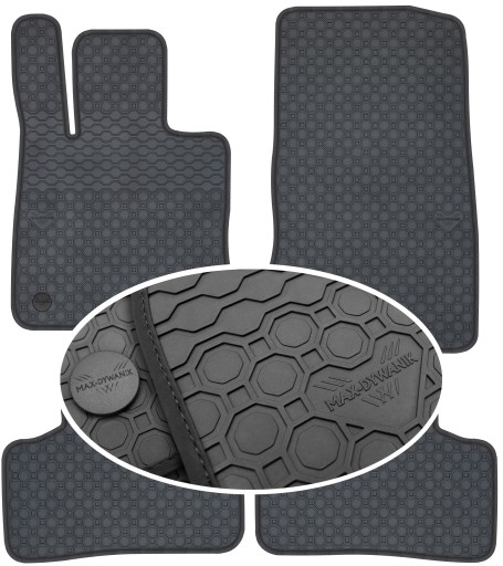 Mercedes GLC II C254 2022 р.в. Гумовий килимок PrimeLiner - Чорний