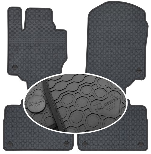 Mercedes GLE II C167 CP 2019 - Резиновые коврики PrimeLiner - Черный