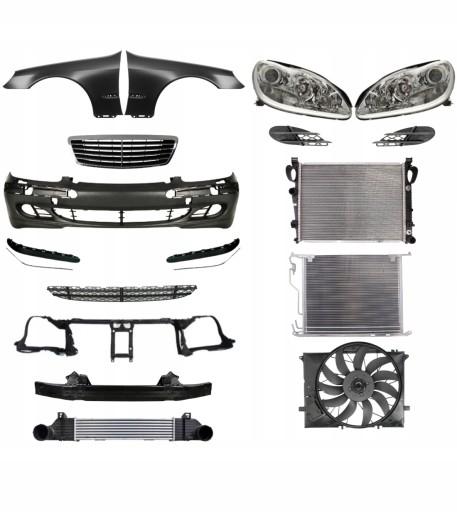 3163 - ЛАМПИ В БАМПЕР Mercedes S-Class W220 2003-2005