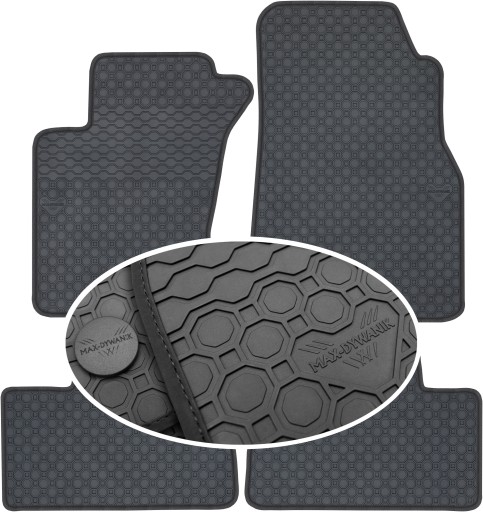 Mercedes ML W163 SUV 1997-1999 Резиновые коврики PrimeLiner - Черный