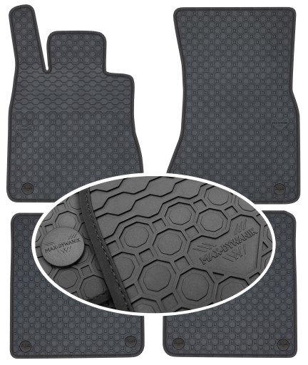 Mercedes Maybach S 580 4MATIC 2020 р.в Гумовий килимок PrimeLiner - Чорний