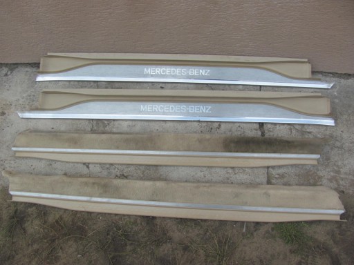Mercedes R129 SL Накладки на пороги, внутрішні планки