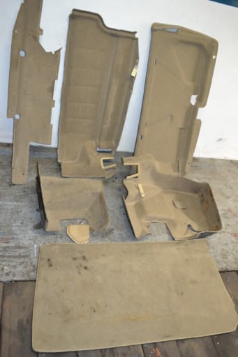 Mercedes R129 SL отделка багажника в сборе