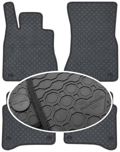 Mercedes S-Class W223 Long AMG 2023 р.в Гумовий килимок PrimeLiner - Чорний