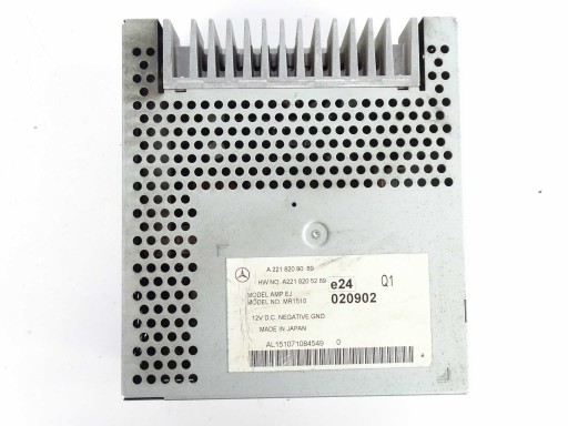 Mercedes S Class W221 аудио усилитель A2218209089