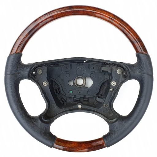 Спортивный руль Mercedes SL R230, дерево, АКСЕССУАРЫ