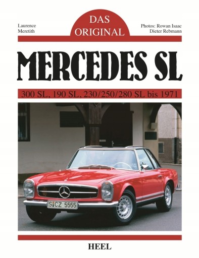 Mercedes SL W121 W113 Pagoda (1954-1971) шаблон ремонта, большой 24-часовой альбом