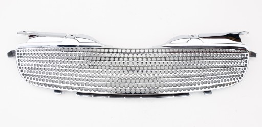 Решетка Mercedes SLK R170, хромированная решетка, тюнинг без шильдика - как у BRABUS!