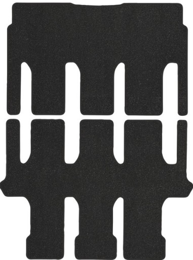 Mercedes V-Class 2 и 3 ряд сидений 2020 - Автомобильный коврик