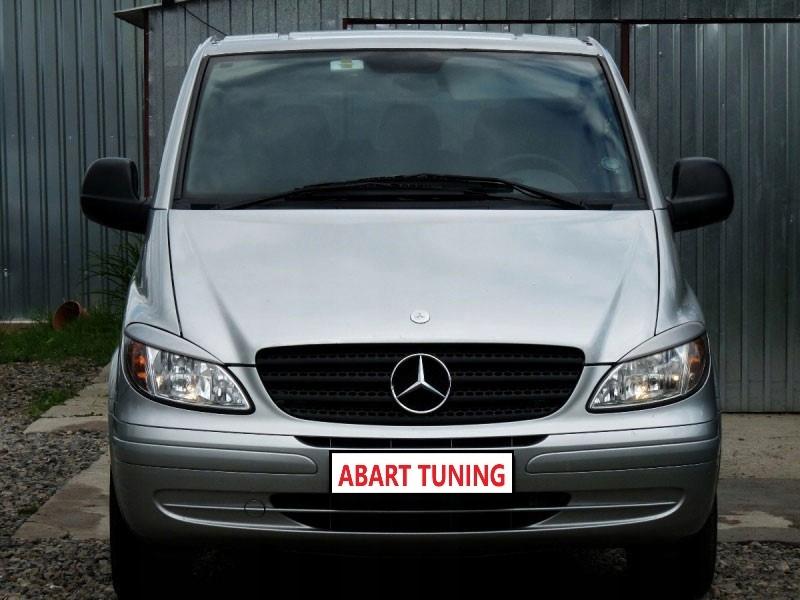 Mercedes Vito и перед лифтом-бровки ламп