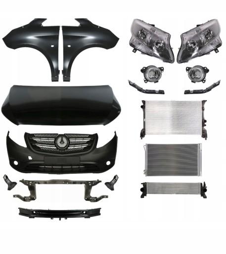 Inny686 - Mercedes Vito W447 2014+ ЛАМПА РЕМНЯ НА БАМПЕР КАПОТ